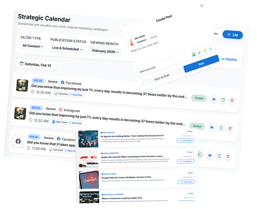 GoPostNow Dashboard Interface